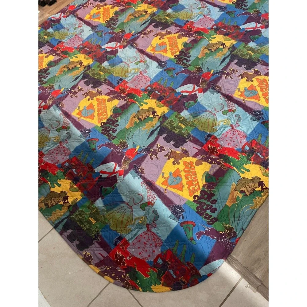 Disney All-Star Movies Resort Comforter 113x101 Prop Vintage Room Blanket